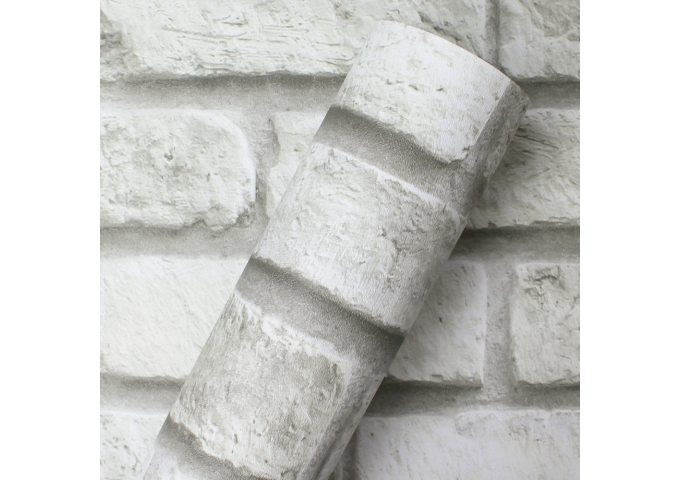 Adesivo Tijolo Branco